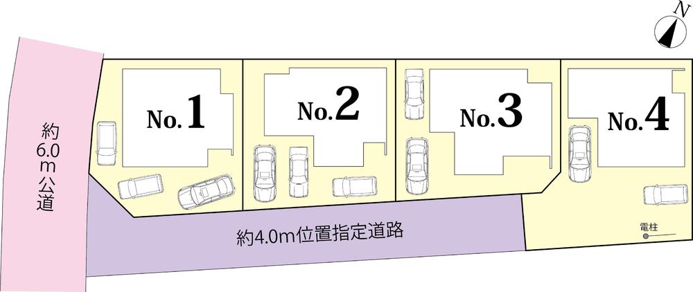 セルリアンステージ 大竹市油見三丁目の区画図